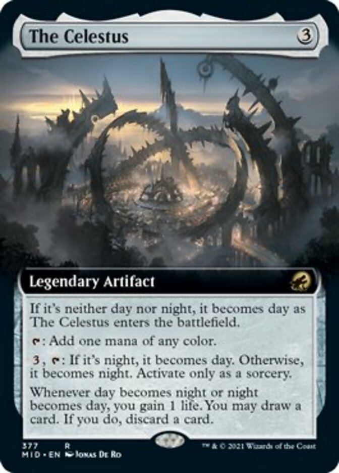 The Celestus (Extended Art) [Innistrad: Midnight Hunt] | Galactic Gamez