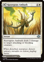 Razorgrass Ambush // Razorgrass Field [Modern Horizons 3] | Galactic Gamez
