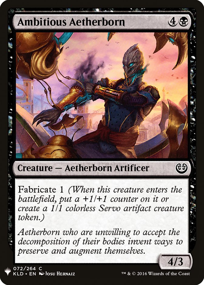 Ambitious Aetherborn [Mystery Booster] | Galactic Gamez