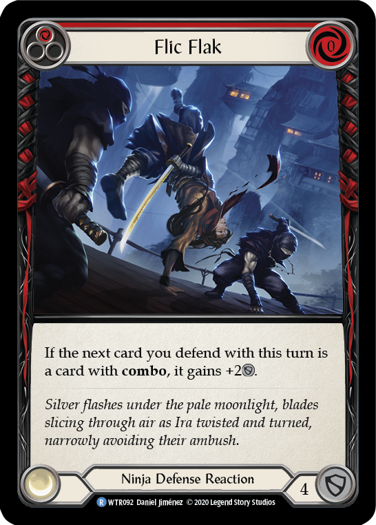 Flic Flak (Red) [U-WTR092] (Welcome to Rathe Unlimited)  Unlimited Rainbow Foil | Galactic Gamez