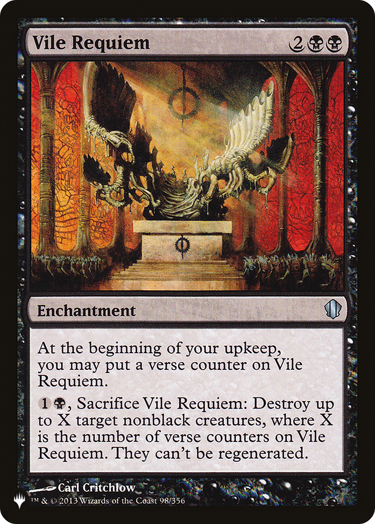 Vile Requiem [The List] | Galactic Gamez