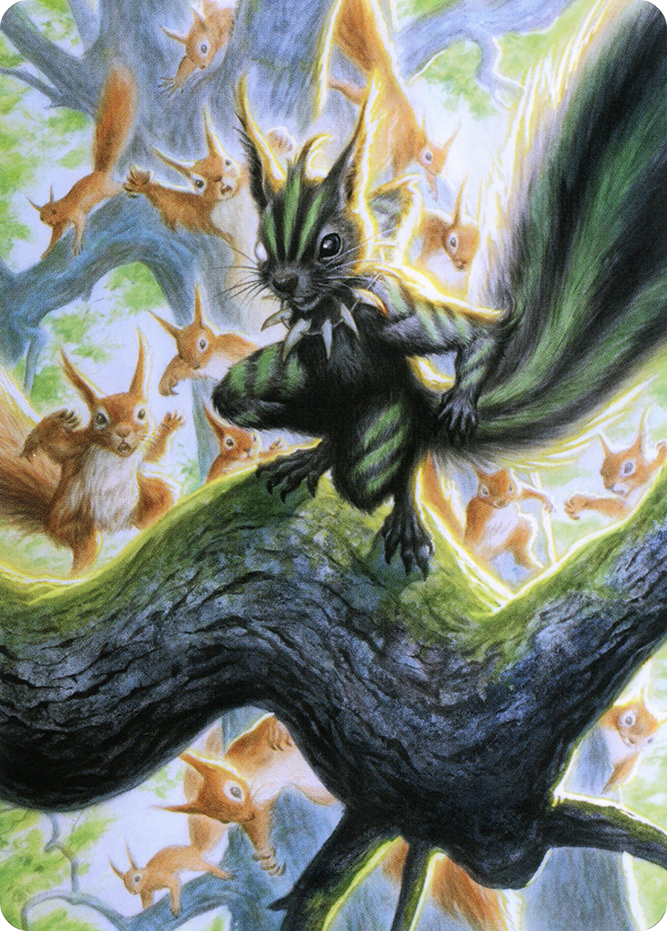 Chatterfang, Squirrel General Art Card (67) [Modern Horizons 2 Art Series] | Galactic Gamez