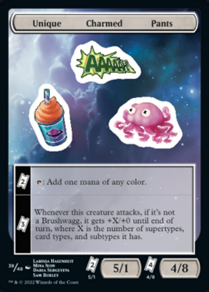 Unique Charmed Pants [Unfinity Stickers] | Galactic Gamez