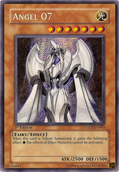 Angel O7 [LODT-EN092] Secret Rare | Galactic Gamez