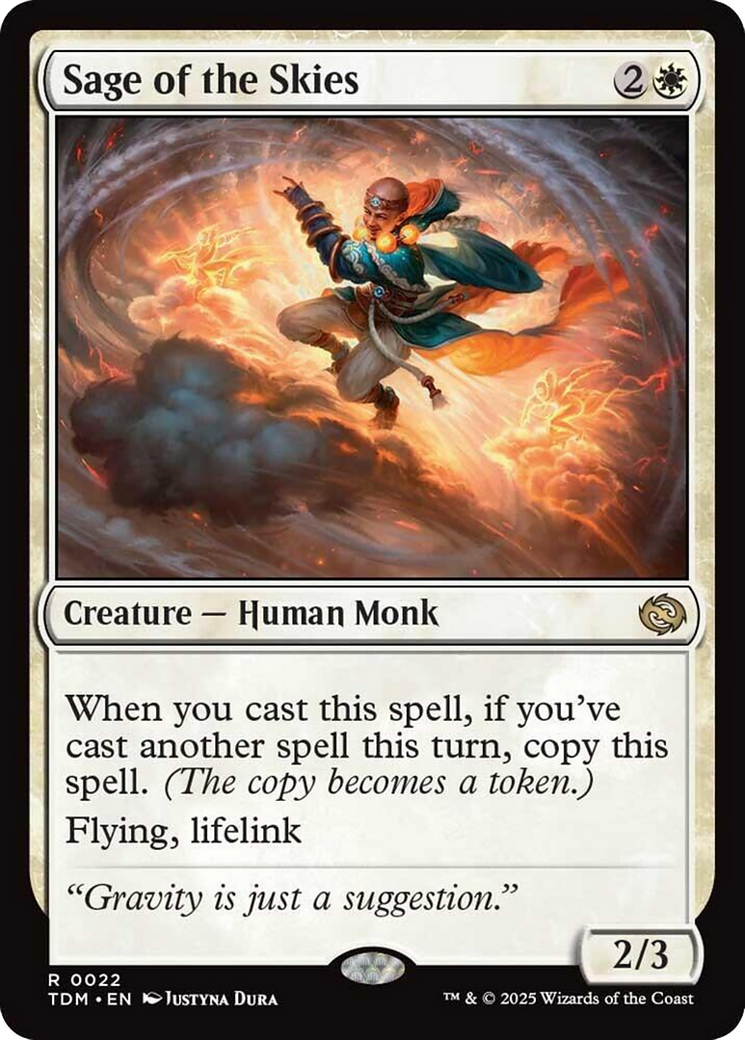 Sage of the Skies [Tarkir: Dragonstorm] | Galactic Gamez