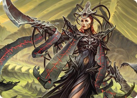 Testament Bearer Art Card [Phyrexia: All Will Be One Art Series] | Galactic Gamez