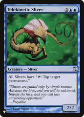 Telekinetic Sliver [The List Reprints] | Galactic Gamez