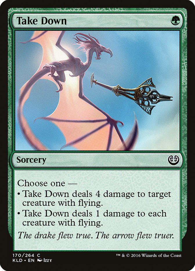 Take Down [Kaladesh] | Galactic Gamez