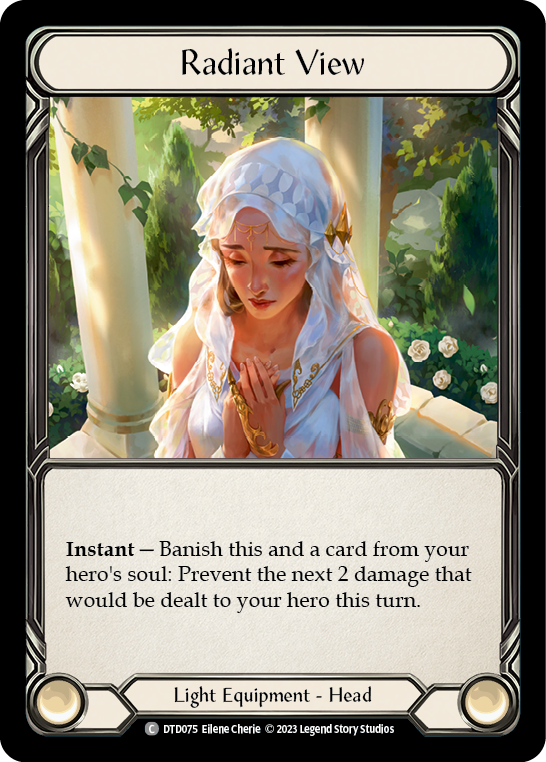Radiant View [DTD075] (Dusk Till Dawn)  Cold Foil | Galactic Gamez
