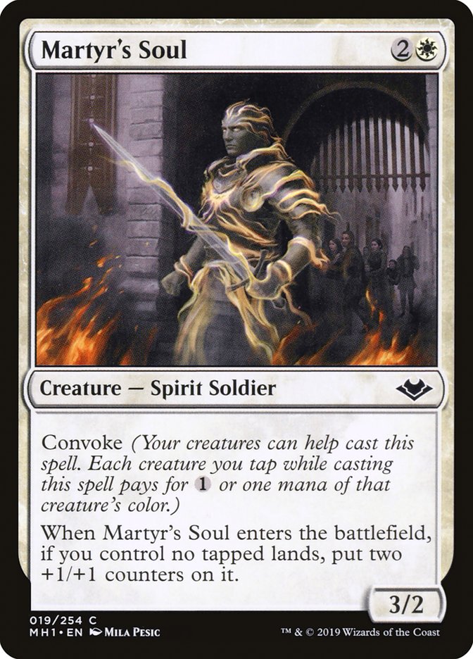 Martyr's Soul [Modern Horizons] | Galactic Gamez