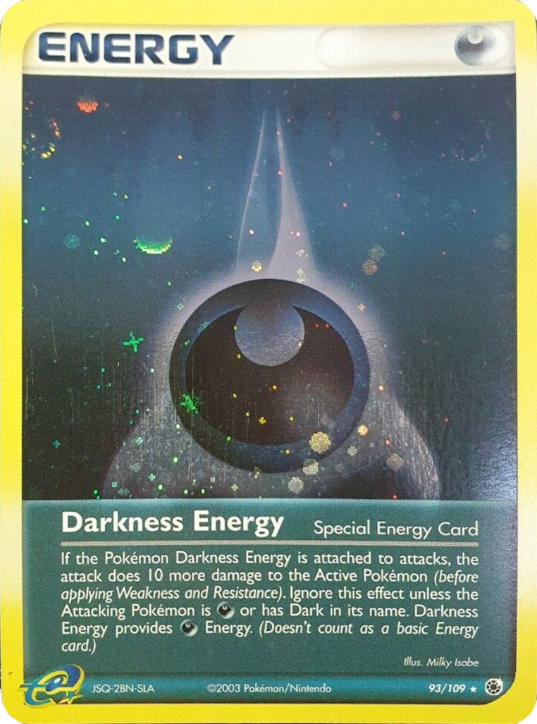 Darkness Energy (93/109) (Cosmos Holo) [EX: Ruby & Sapphire] | Galactic Gamez