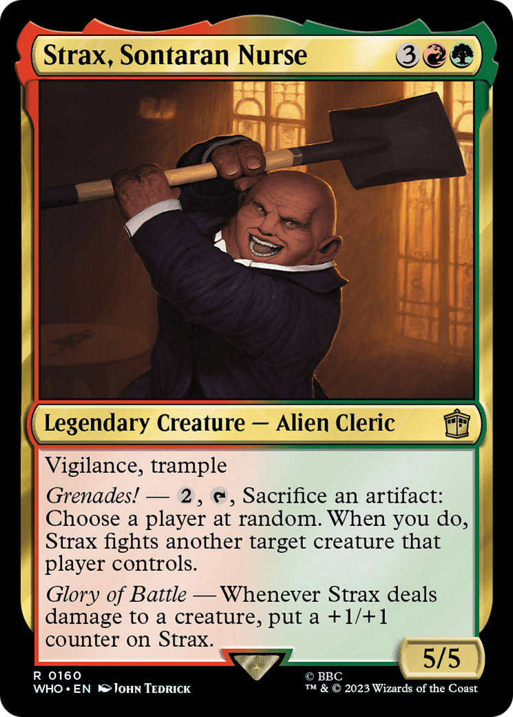 Strax, Sontaran Nurse [Doctor Who] | Galactic Gamez