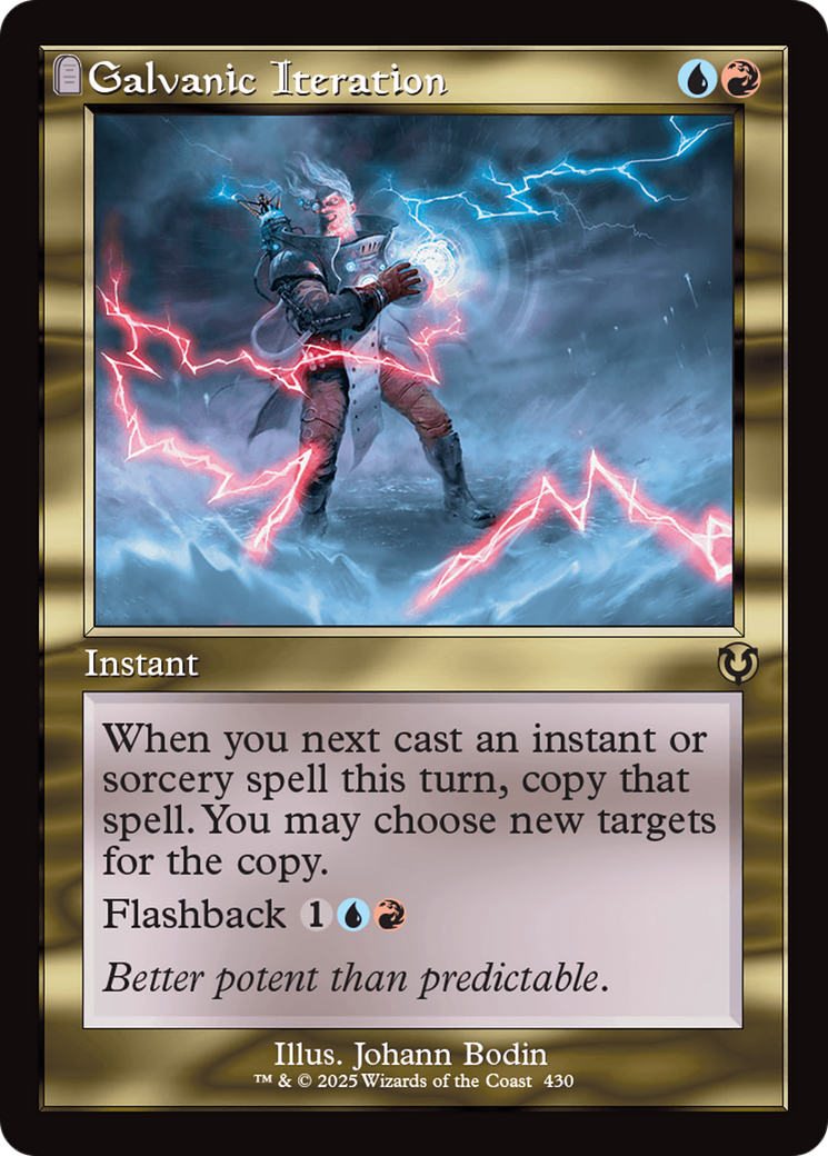 Galvanic Iteration (Retro Frame) [Innistrad Remastered] | Galactic Gamez