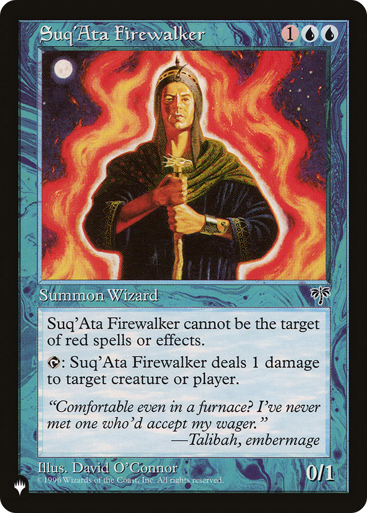 Suq'Ata Firewalker [The List Reprints] | Galactic Gamez