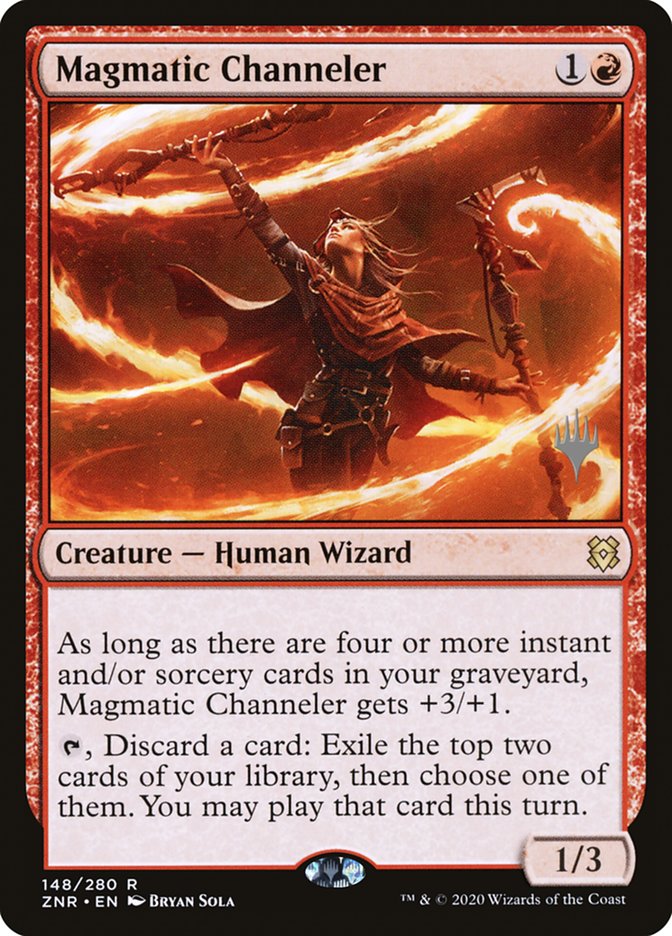 Magmatic Channeler (Promo Pack) [Zendikar Rising Promos] | Galactic Gamez
