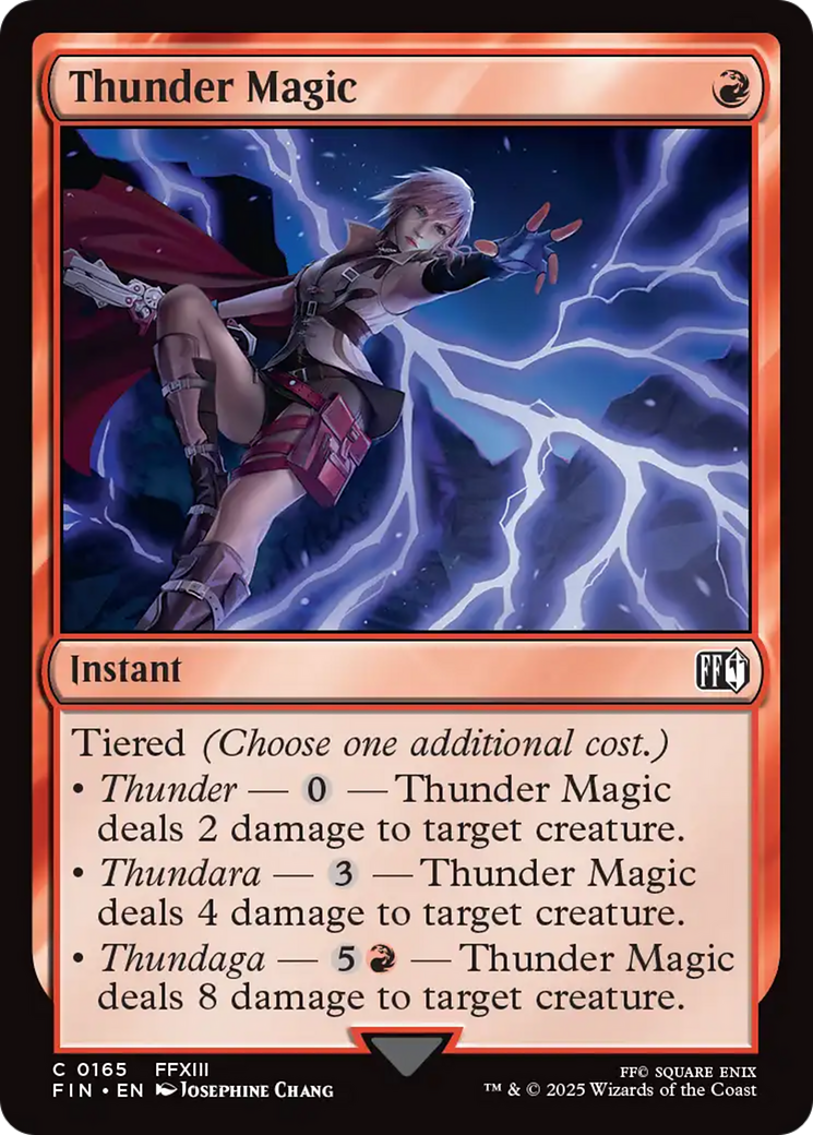 Thunder Magic [FINAL FANTASY] | Galactic Gamez