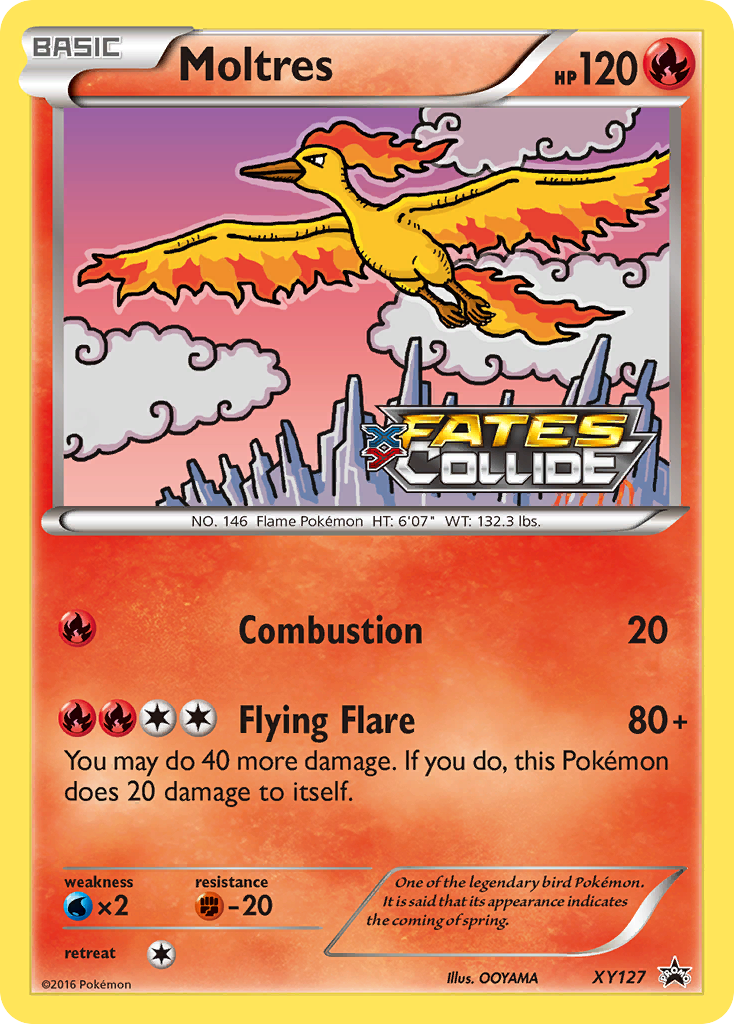 Moltres (XY127) [XY: Black Star Promos] | Galactic Gamez