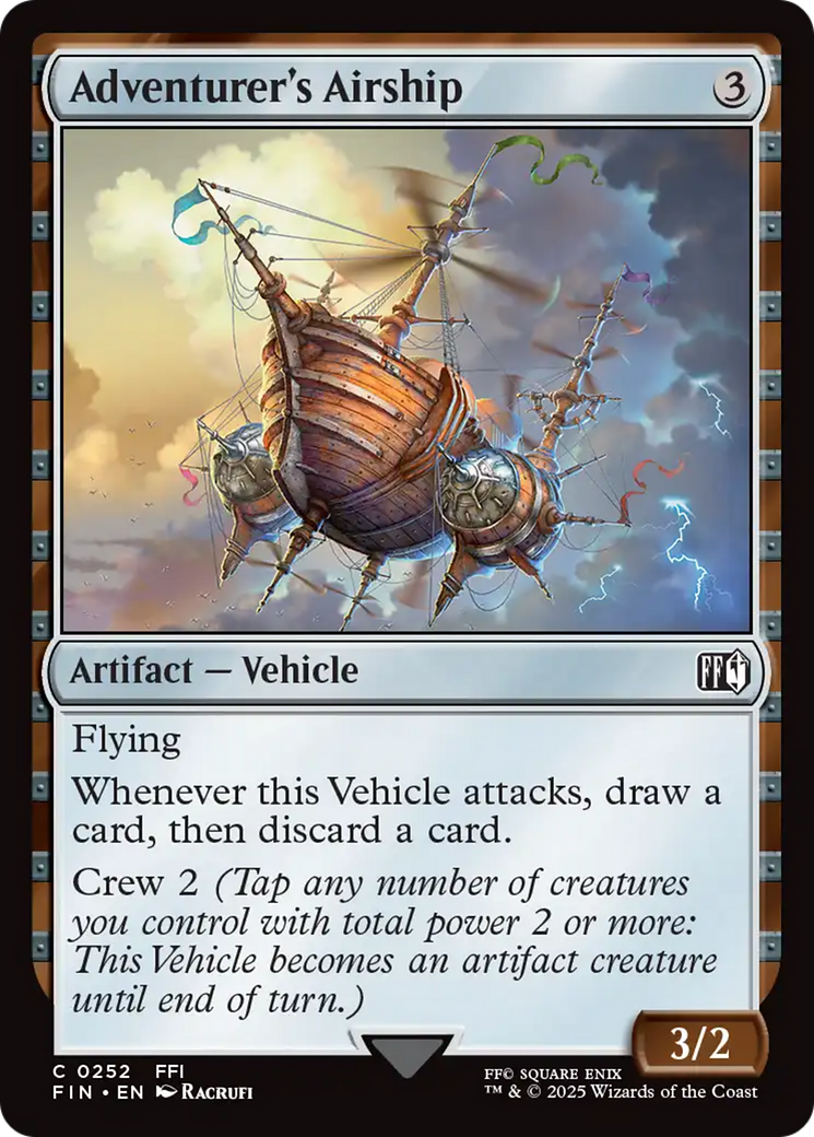 Adventurer's Airship [FINAL FANTASY] | Galactic Gamez
