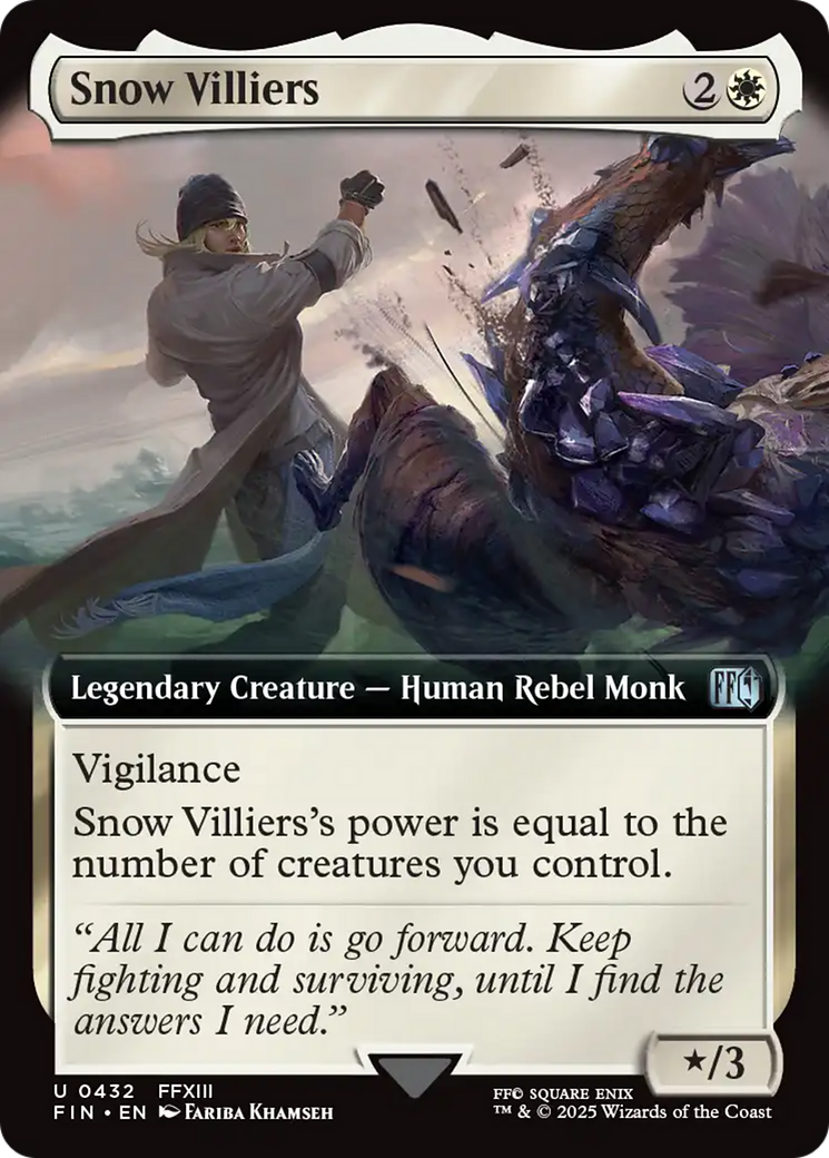 Snow Villiers (Extended Art) [FINAL FANTASY] | Galactic Gamez