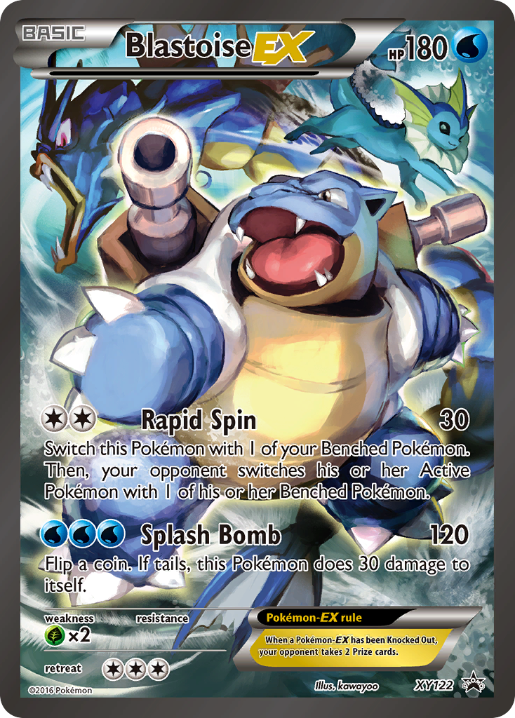 Blastoise EX (XY122) [XY: Black Star Promos] | Galactic Gamez