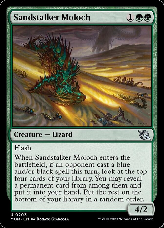 Sandstalker Moloch [March of the Machine] | Galactic Gamez