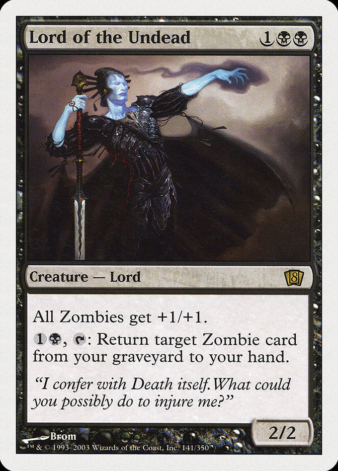 Lord of the Undead (8th Edition) [Oversize Cards] | Galactic Gamez
