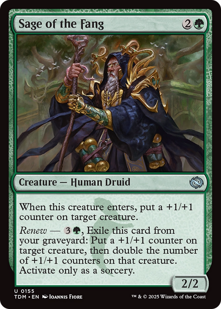 Sage of the Fang [Tarkir: Dragonstorm] | Galactic Gamez