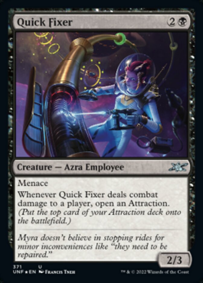 Quick Fixer (Galaxy Foil) [Unfinity] | Galactic Gamez