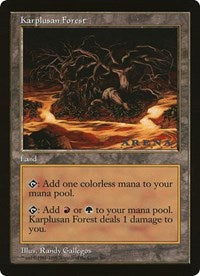 Karplusan Forest (Oversized) [Oversize Cards] | Galactic Gamez