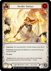 Invoke Suraya // Suraya, Archangel of Knowledge [DYN212] (Dynasty)  Rainbow Foil | Galactic Gamez