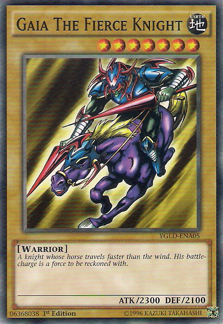 Gaia The Fierce Knight [YGLD-ENA05] Common | Galactic Gamez