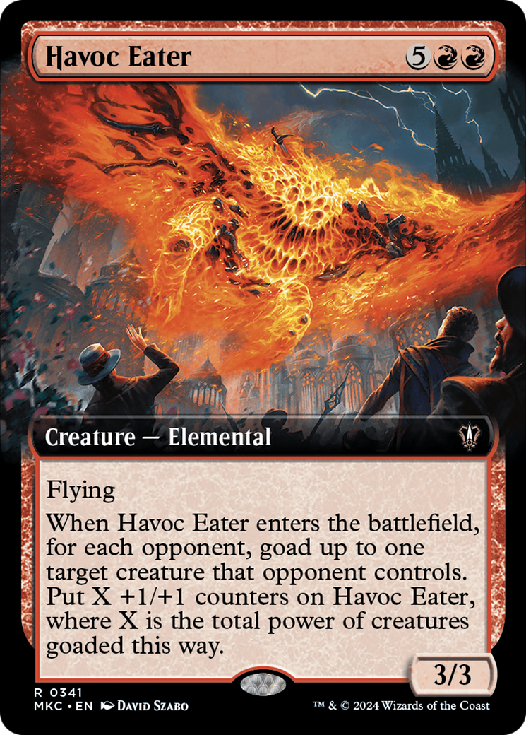 Havoc Eater (Extended Art) [Murders at Karlov Manor Commander] | Galactic Gamez