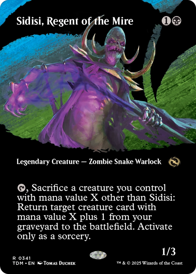 Sidisi, Regent of the Mire (Borderless) [Tarkir: Dragonstorm] | Galactic Gamez