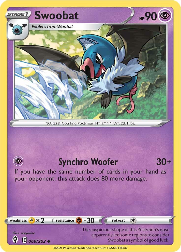 Swoobat (069/203) [Sword & Shield: Evolving Skies] | Galactic Gamez