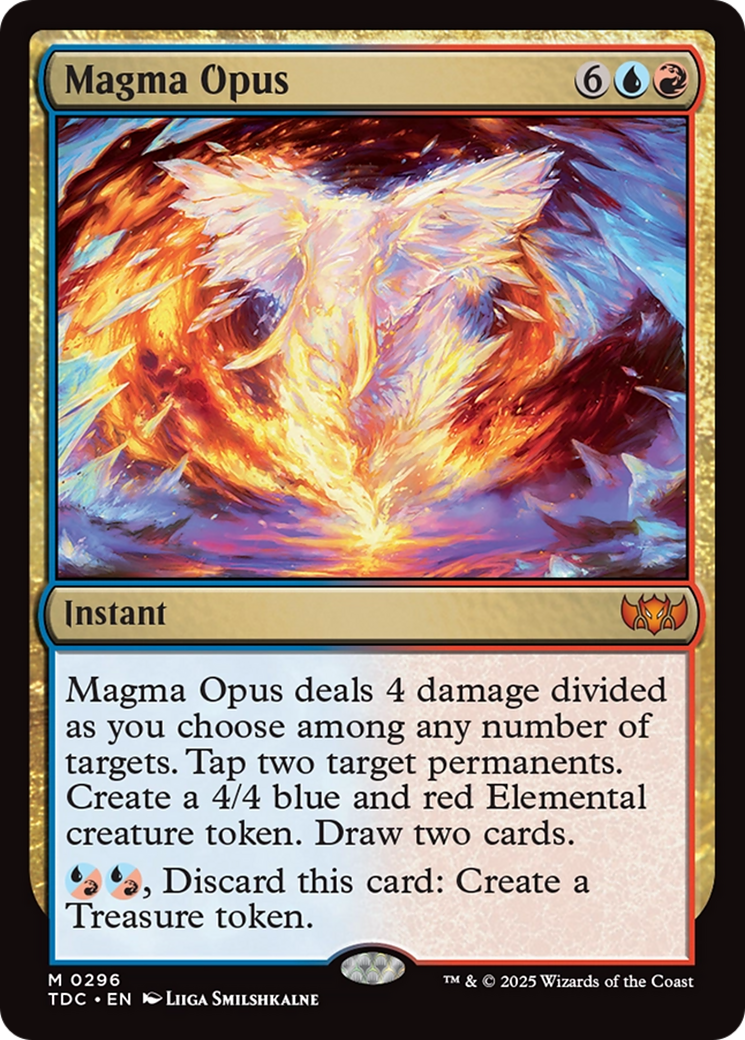 Magma Opus [Tarkir: Dragonstorm Commander] | Galactic Gamez
