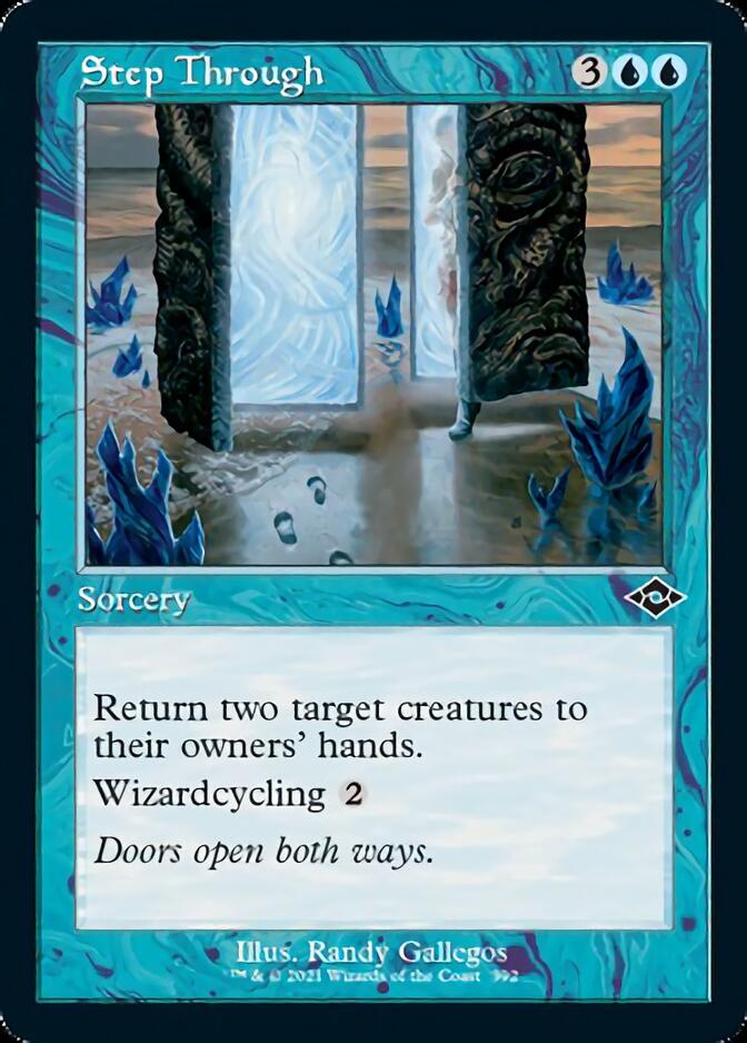 Step Through (Retro Foil Etched) [Modern Horizons 2] | Galactic Gamez