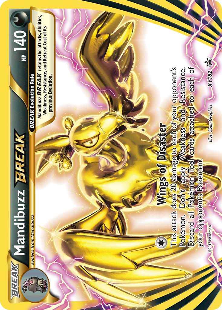 Mandibuzz BREAK (XY182) [XY: Black Star Promos] | Galactic Gamez