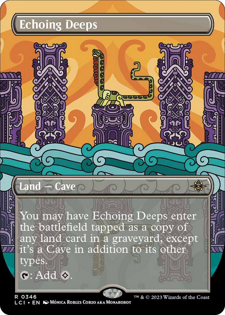 Echoing Deeps (Borderless) [The Lost Caverns of Ixalan] | Galactic Gamez