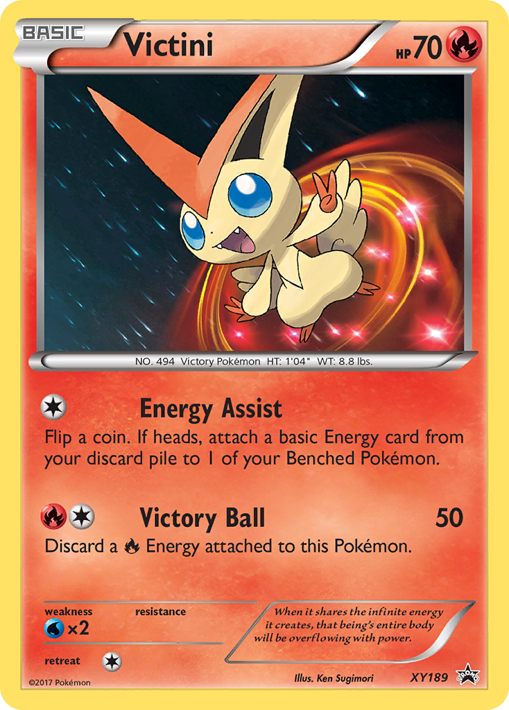 Victini (XY189) [XY: Black Star Promos] | Galactic Gamez