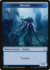 Soldier // Kraken Double-Sided Token [March of the Machine Tokens] | Galactic Gamez