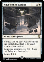 Maul of the Skyclaves [Phyrexia: All Will Be One Commander] | Galactic Gamez