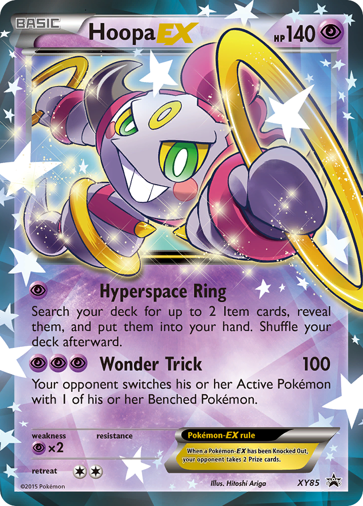 Hoopa EX (XY85) (Collection Promo) [XY: Black Star Promos] | Galactic Gamez