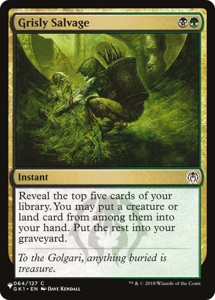 Grisly Salvage [The List] | Galactic Gamez