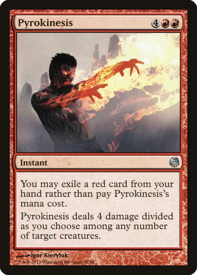 Pyrokinesis [Duel Decks: Heroes vs. Monsters] | Galactic Gamez