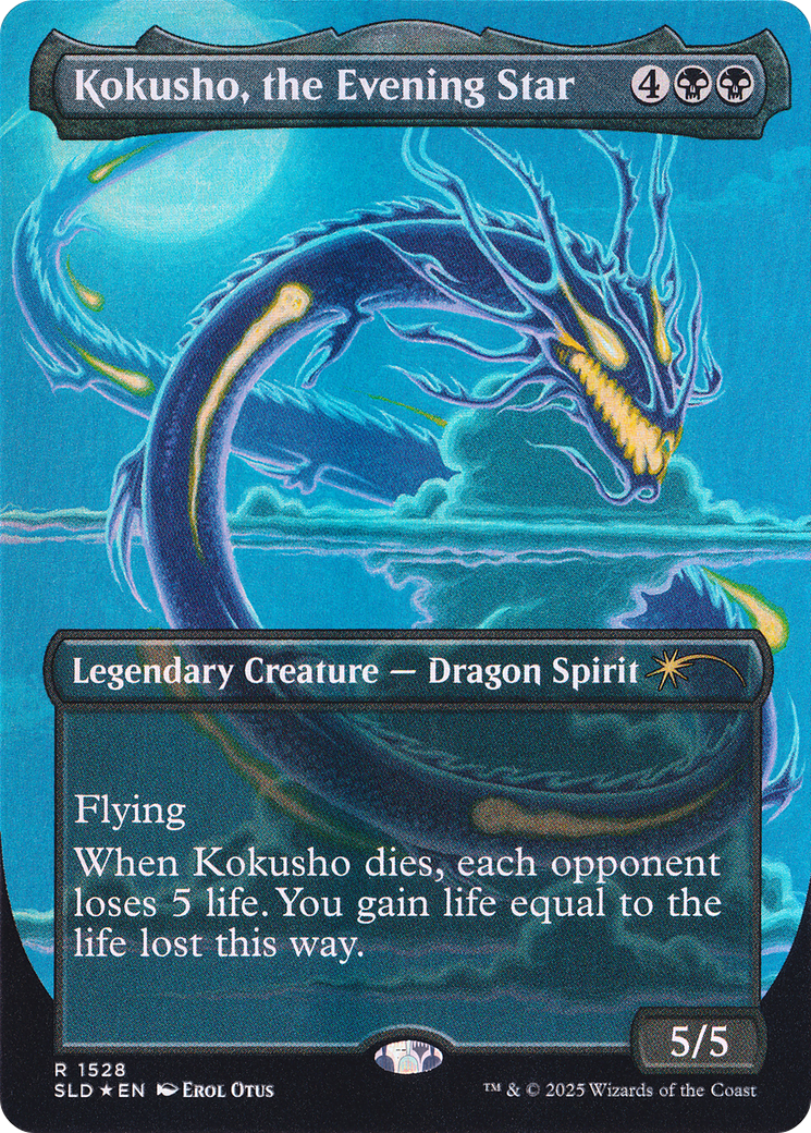Kokusho, the Evening Star (Rainbow Foil) [Secret Lair Drop Series] | Galactic Gamez