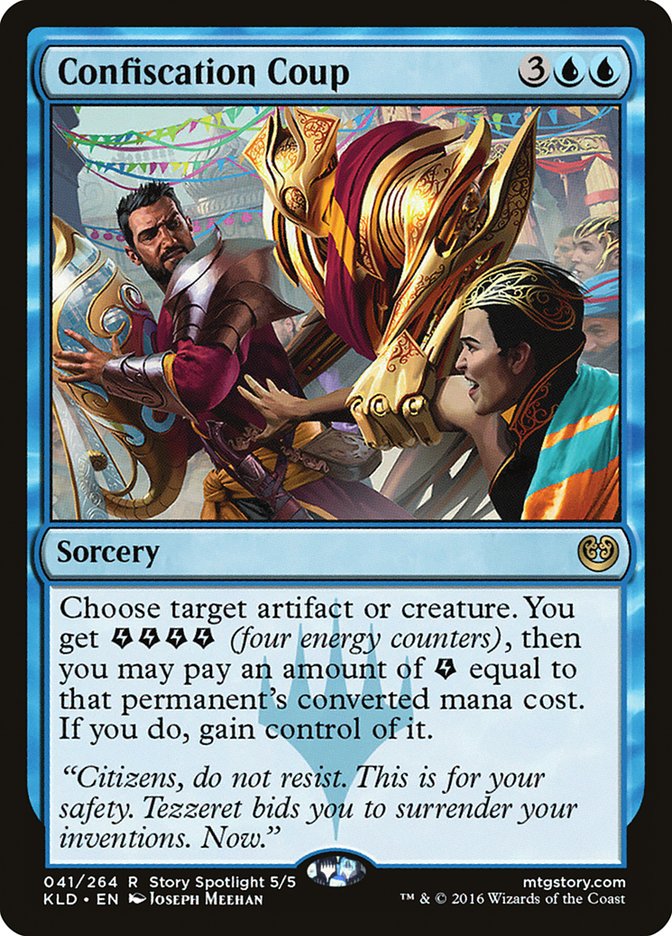 Confiscation Coup [Kaladesh] | Galactic Gamez