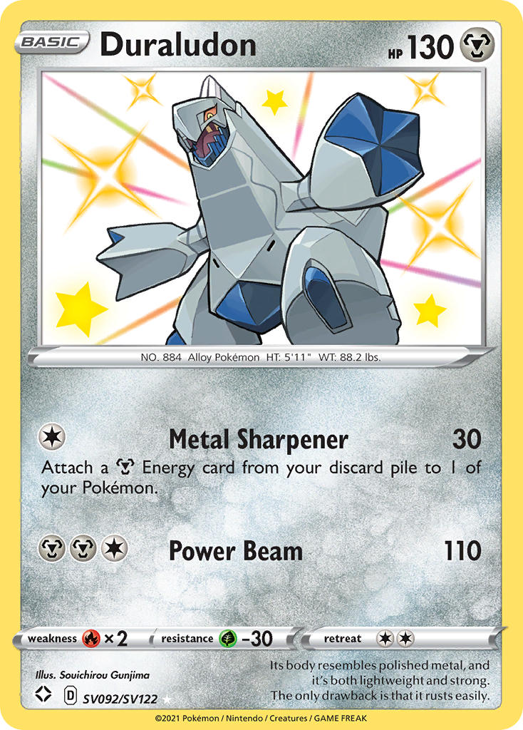 Duraludon (SV092/SV122) [Sword & Shield: Shining Fates] | Galactic Gamez
