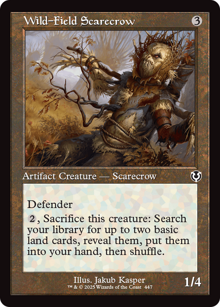 Wild-Field Scarecrow (Retro Frame) [Innistrad Remastered] | Galactic Gamez