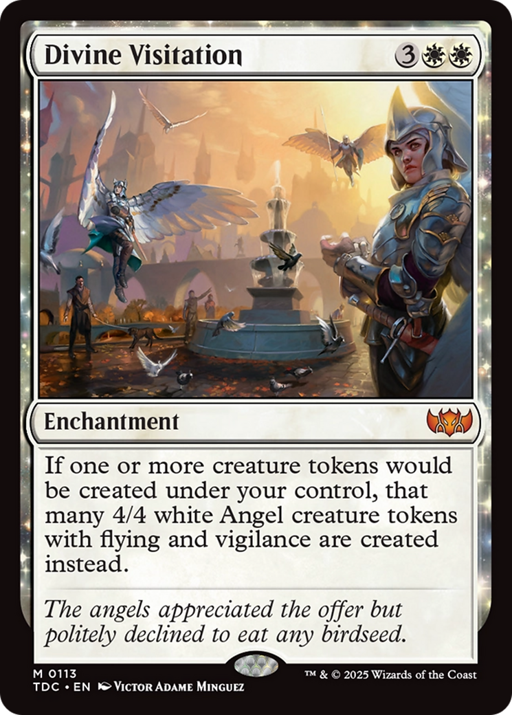 Divine Visitation [Tarkir: Dragonstorm Commander] | Galactic Gamez