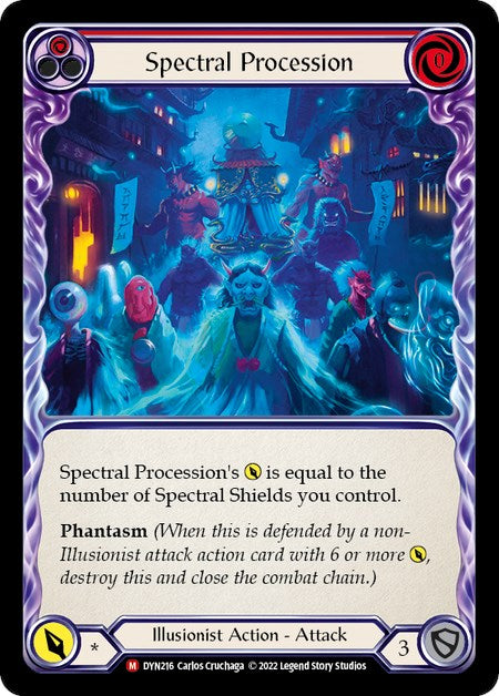 Spectral Procession [DYN216] (Dynasty)  Rainbow Foil | Galactic Gamez